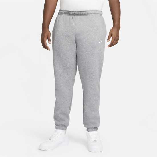 Nike Мъжко Долнище За Джогинг Sportswear Club Fleece Jogging Pants Mens Сиво Мъжки меки спортни долнища