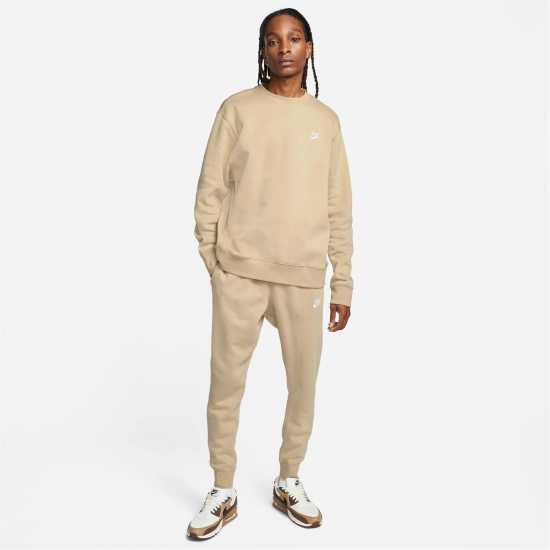 Nike Sportswear Club Fleece Jogging Pants Parachute Beige Мъжки меки спортни долнища