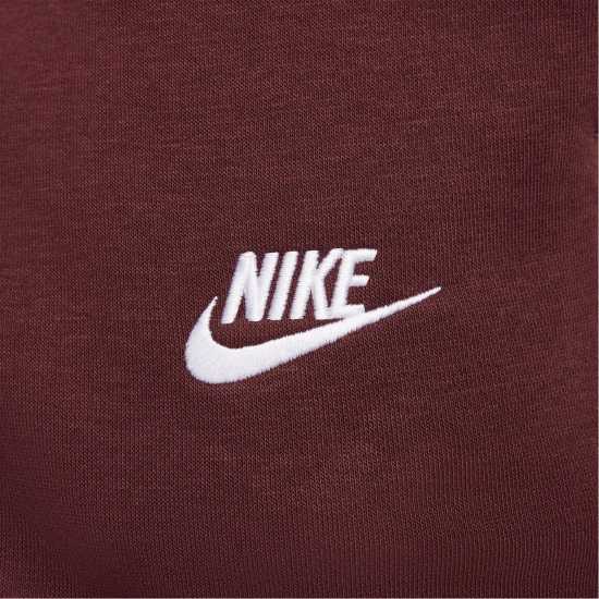 Nike Мъжко Долнище За Джогинг Sportswear Club Fleece Jogging Pants Mens Бордово Мъжки меки спортни долнища