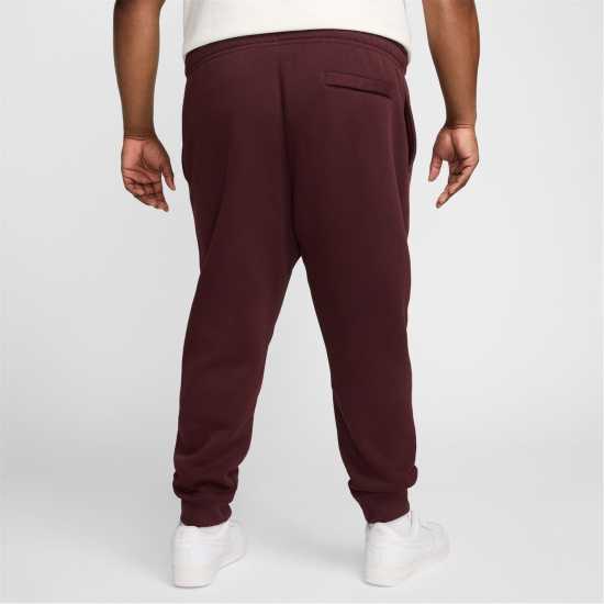 Nike Мъжко Долнище За Джогинг Sportswear Club Fleece Jogging Pants Mens Бордово Мъжки меки спортни долнища