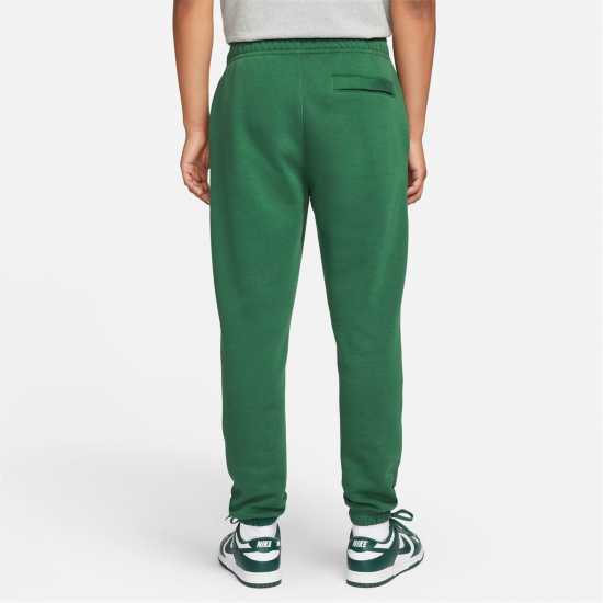 Nike Мъжко Долнище За Джогинг Sportswear Club Fleece Jogging Pants Mens Olive/White Мъжки меки спортни долнища