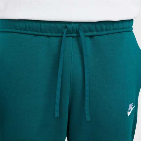 Nike Мъжко Долнище За Джогинг Sportswear Club Fleece Jogging Pants Mens Teal/White Мъжко облекло за едри хора