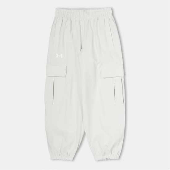 Under Armour Rival Woven Cargo Jn54 White Детски долнища на анцуг