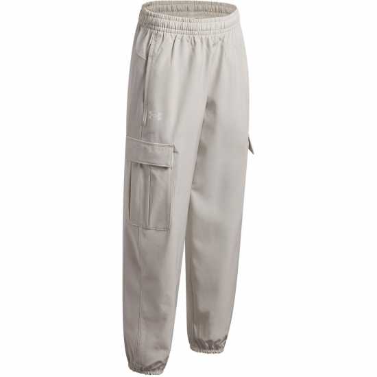 Under Armour Rival Cargo Open Hem Fleece Joggers Бяло Under Armour Rival Cargo Open Hem Fleece Joggers Бяло