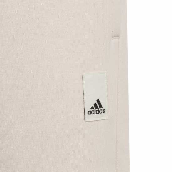 Adidas Lounge Cotton Fleece Wide-Leg Trousers Juniors  Детски долнища на анцуг