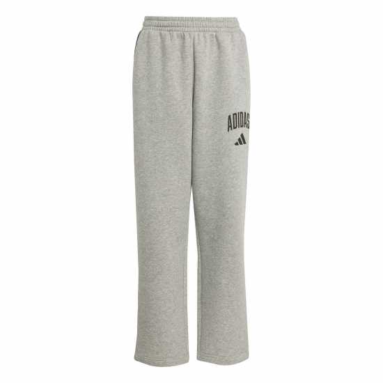 Adidas Seasonals Essentials Collegiate Pant Juniors Grey/Black Детски долнища на анцуг