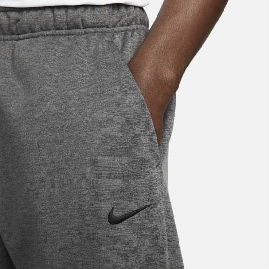 Nike Dri-Fit Men's Fleece Training Pants Сиво/Черно 