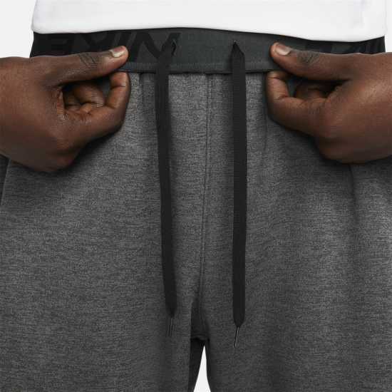 Nike Dri-Fit Men's Fleece Training Pants Сиво/Черно 