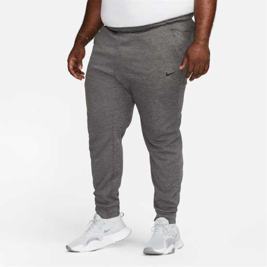 Nike Dri-Fit Men's Fleece Training Pants Сиво/Черно 