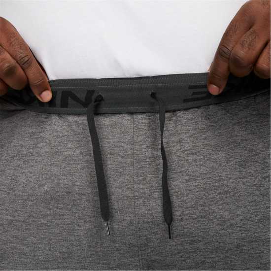 Nike Dri-Fit Men's Fleece Training Pants Сиво/Черно 