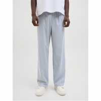 Jack And Jones Bill Open Hem Fleece Joggers Сива меланж Jack And Jones Bill Open Hem Fleece Joggers Сива меланж