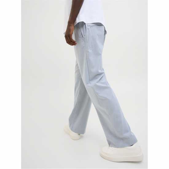 Jack And Jones Bill Open Hem Fleece Joggers Сива меланж 