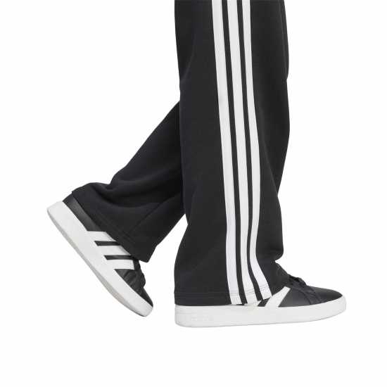 Adidas Kids' Wide Leg Open Hem Fleece Joggers Adidas Kids' Wide Leg Open Hem Fleece Joggers