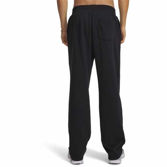 Under Armour Men's Rival Lw Pant Open Hem Fleece Joggers Black/Black 