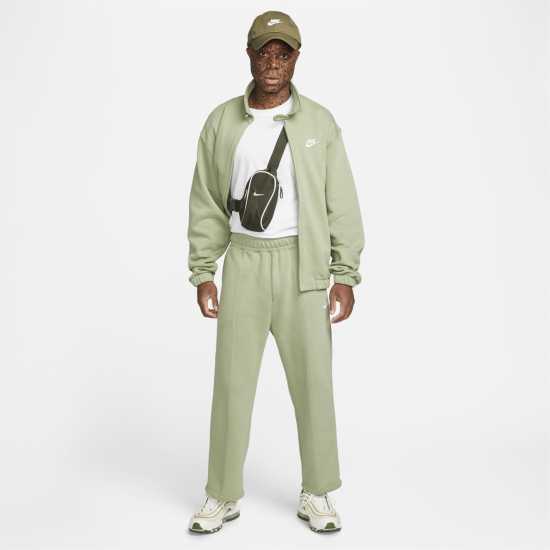 Nike Club Fleece Cropped Joggers Oil Green Мъжко облекло за едри хора