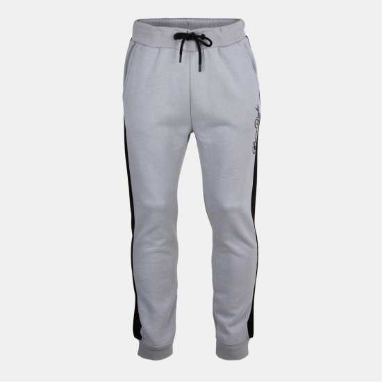 Born Rich Men's Lehmann Print Open Hem Fleece Joggers Алуминий 