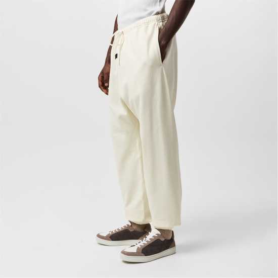 Firetrap Мъжко Спортно Долнище Tonal Jogging Bottoms Mens Крем Мъжки меки спортни долнища