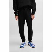 Hugo Boss Hugo Cotton-Terry Tracksuit Bottoms Черно 001 Мъжки меки спортни долнища