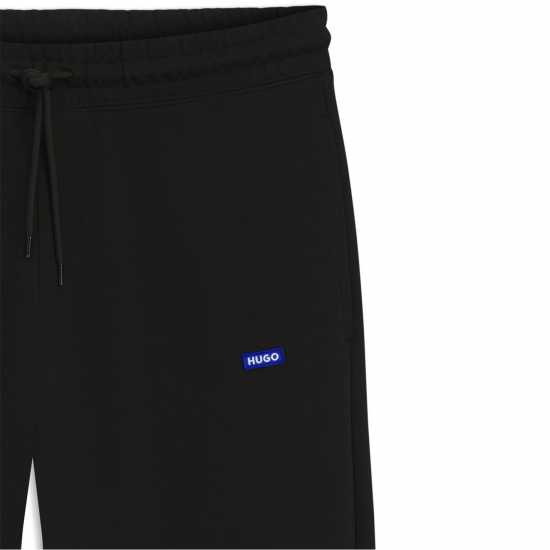 Hugo Boss Hugo Mens Hugo Bodywear Cotton-Terry Tracksuit Bottoms Черно 001 Мъжки меки спортни долнища