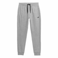 4F Cuffed Joggers Светло сиво Мъжки меки спортни долнища