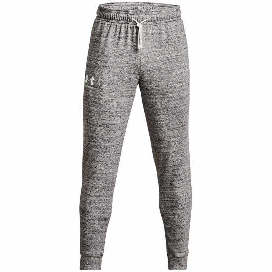 Under Armour Мъжко Спортно Долнище Rival Terry Joggers Mens White Мъжки меки спортни долнища