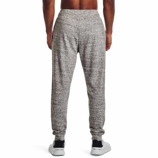 Under Armour Мъжко Спортно Долнище Rival Terry Joggers Mens White Мъжки меки спортни долнища