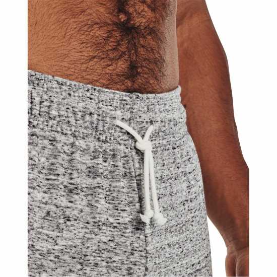 Under Armour Мъжко Спортно Долнище Rival Terry Joggers Mens White Мъжки меки спортни долнища