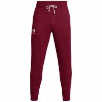 Мъжки меки спортни долнища Under Armour Мъжко Спортно Долнище Rival Terry Joggers Mens Red Under Armour Мъжко Спортно Долнище Rival Terry Joggers Mens Red Мъжки меки спортни долнища