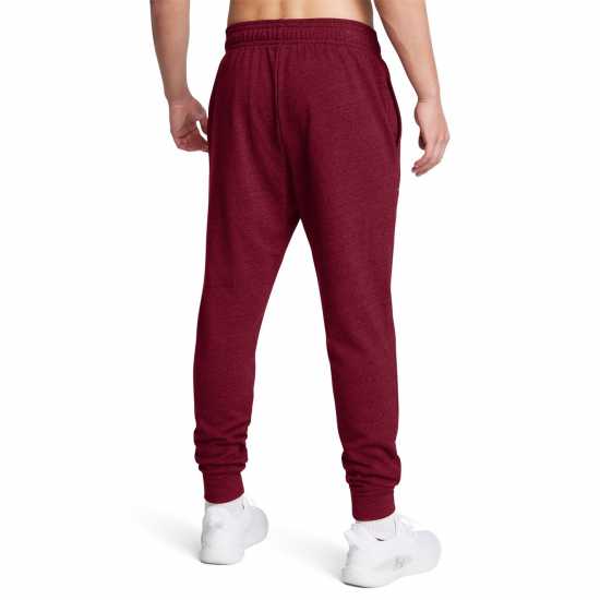 Under Armour Мъжко Спортно Долнище Rival Terry Joggers Mens Red Мъжки меки спортни долнища