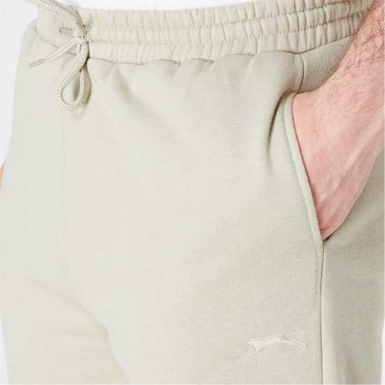 Slazenger Мъжко Спортно Долнище Cuffed Fleece Jogging Bottoms Mens Khaki Slazenger Мъжко Спортно Долнище Cuffed Fleece Jogging Bottoms Mens Khaki