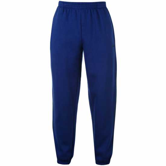 Slazenger Мъжко Спортно Долнище Cuffed Fleece Jogging Bottoms Mens Steel Blue 