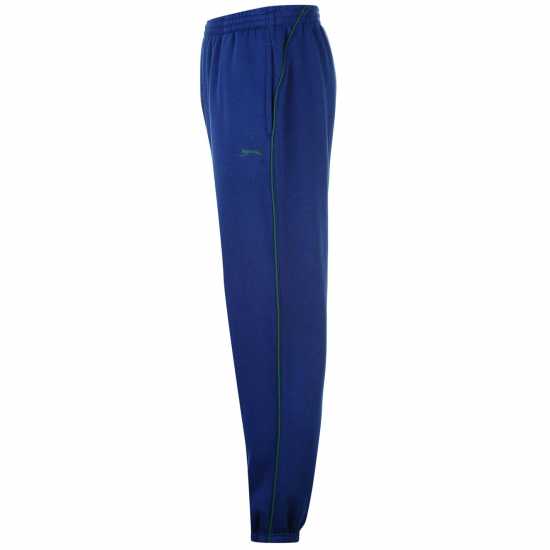 Slazenger Мъжко Спортно Долнище Cuffed Fleece Jogging Bottoms Mens Steel Blue 