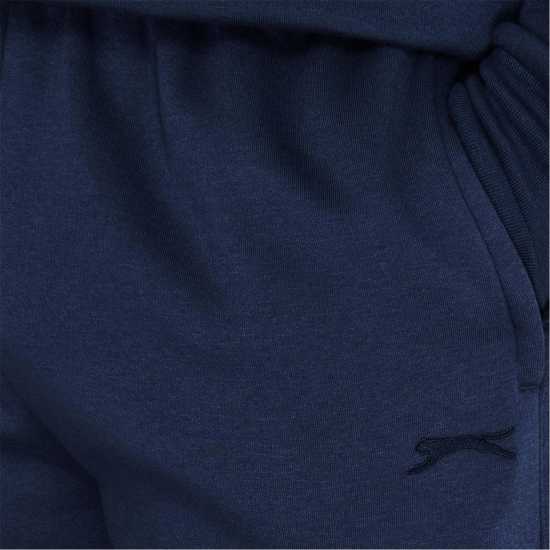 Slazenger Мъжко Спортно Долнище Cuffed Fleece Jogging Bottoms Mens Steel Blue 