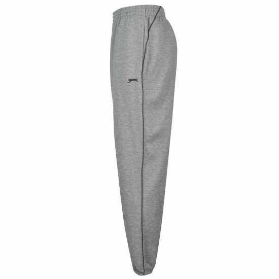 Slazenger Cuffed Fleece Jogging Bottoms Mens Сив марл Slazenger Мъжко Спортно Долнище Cuffed Fleece Jogging Bottoms Mens Сив марл