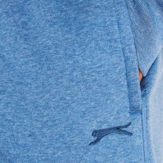Slazenger Мъжко Спортно Долнище Cuffed Fleece Jogging Bottoms Mens SLATE GREY 