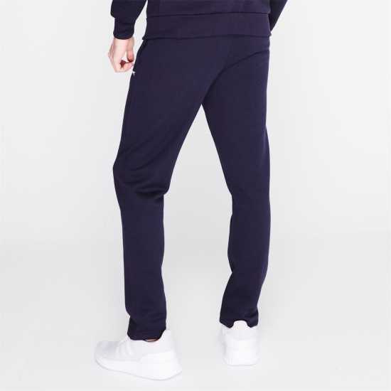 Slazenger Мъжко Долнище Полар Open Hem Fleece Pants Mens Морска синьо Мъжки меки спортни долнища