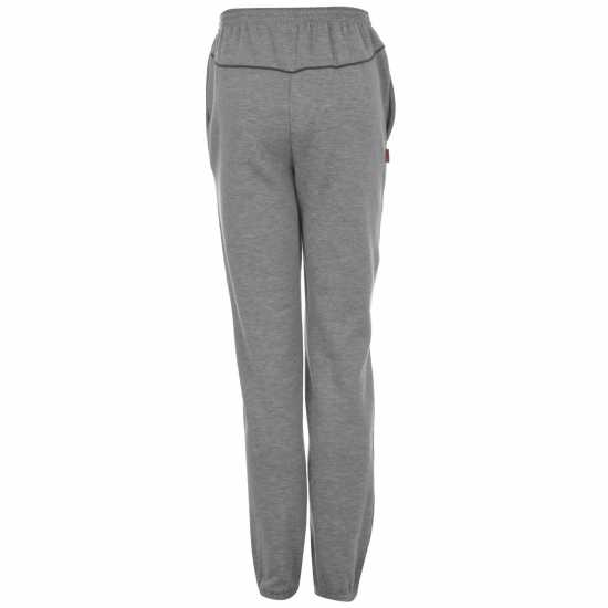Детски долнища на анцуг Slazenger Hem Fleece Pants Junior Сив марл Slazenger Hem Fleece Pants Junior Сив марл Детски долнища на анцуг