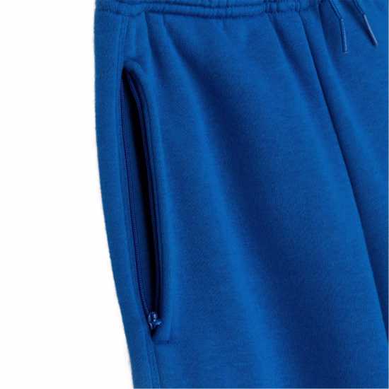 Slazenger Closed Hem Fleece Pants Junior Active Blue Детски полар
