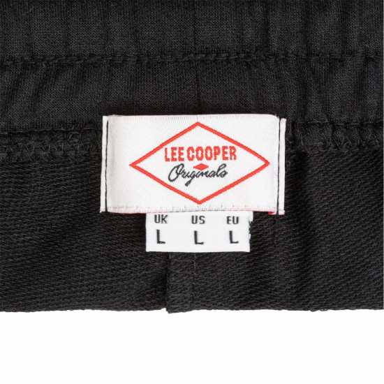 Lee Cooper Flc Jogger Sn99 Black Мъжко облекло за едри хора