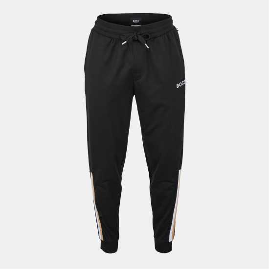 Hugo Boss Boss Mens Boss Iconic Closed Hem Fleece Joggers Черно 