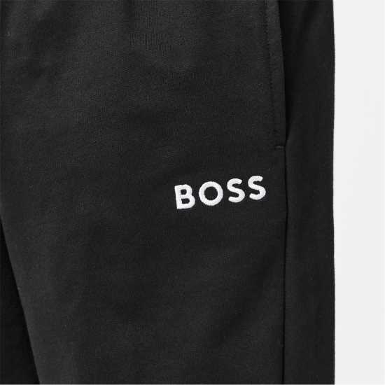 Hugo Boss Boss Mens Boss Iconic Closed Hem Fleece Joggers Черно 