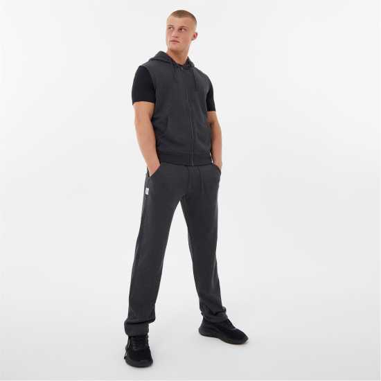 Мъжко Спортно Долнище Everlast Jogging Bottoms Mens Тъмно сиво марл Мъжки меки спортни долнища