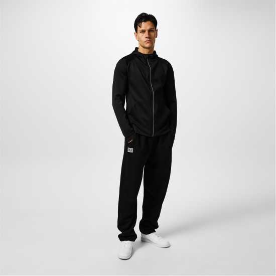 Мъжко Спортно Долнище Everlast Jogging Bottoms Mens Черно Мъжки меки спортни долнища