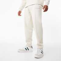 Slazenger Ft. Aitch Pin Tuck Track Pants Cream Мъжко облекло за едри хора
