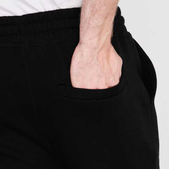 Soulcal Мъжко Спортно Долнище Signature Fleece Joggers Mens Черно Мъжки меки спортни долнища