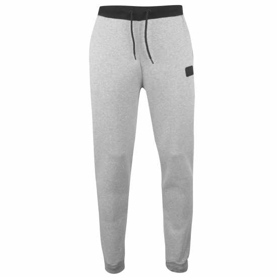 Мъжко Спортно Долнище Everlast Premium Closed Hem Joggers Mens Сив марл 