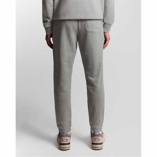 Lyle And Scott Men's Closed Hem Fleece Joggers Grey Marl 