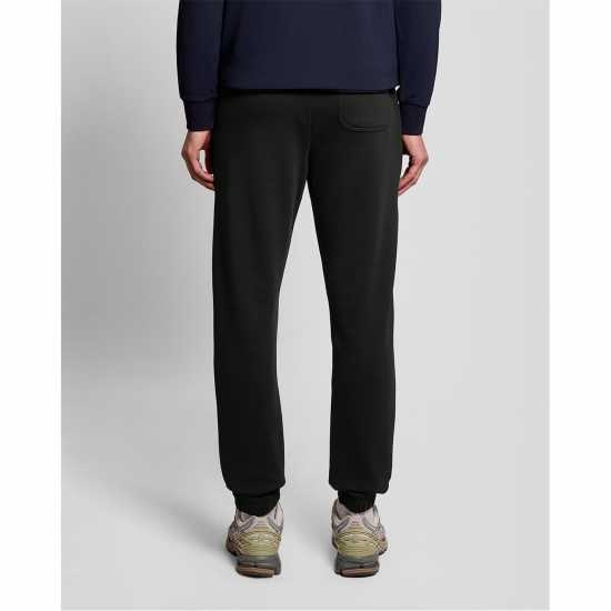 Lyle And Scott Men's Closed Hem Fleece Joggers Jet Black 