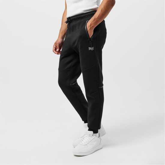 Мъжко Спортно Долнище Everlast Jogging Bottoms Mens Black Мъжки меки спортни долнища