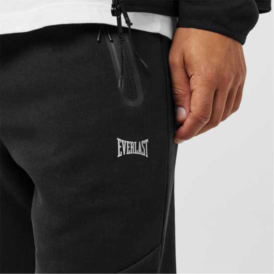 Мъжко Спортно Долнище Everlast Jogging Bottoms Mens Black Мъжки меки спортни долнища